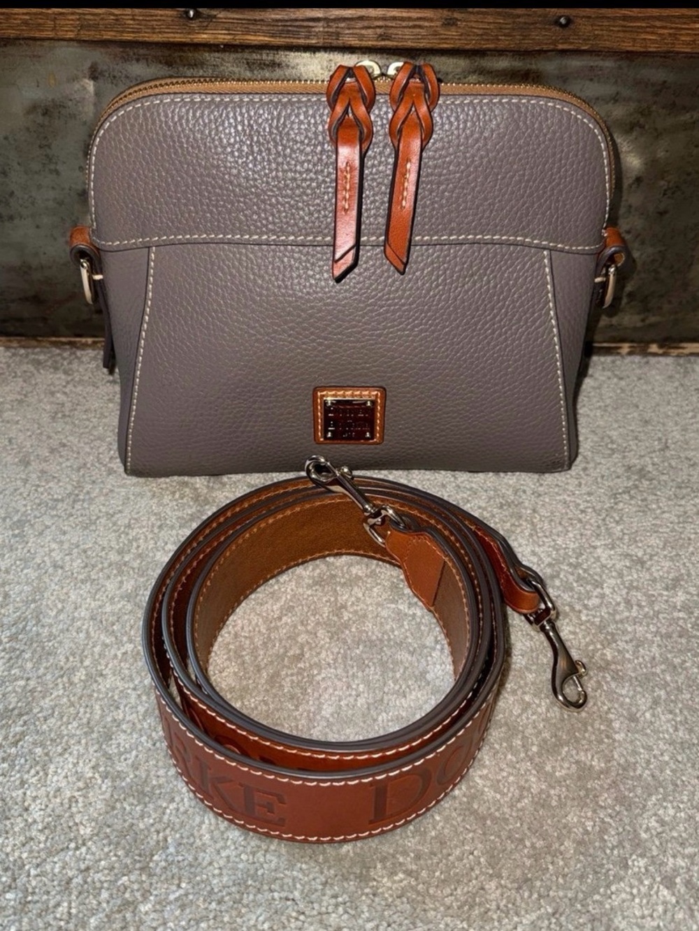 Dooney & Bourke Cameron Crossbody with Guitar Strap